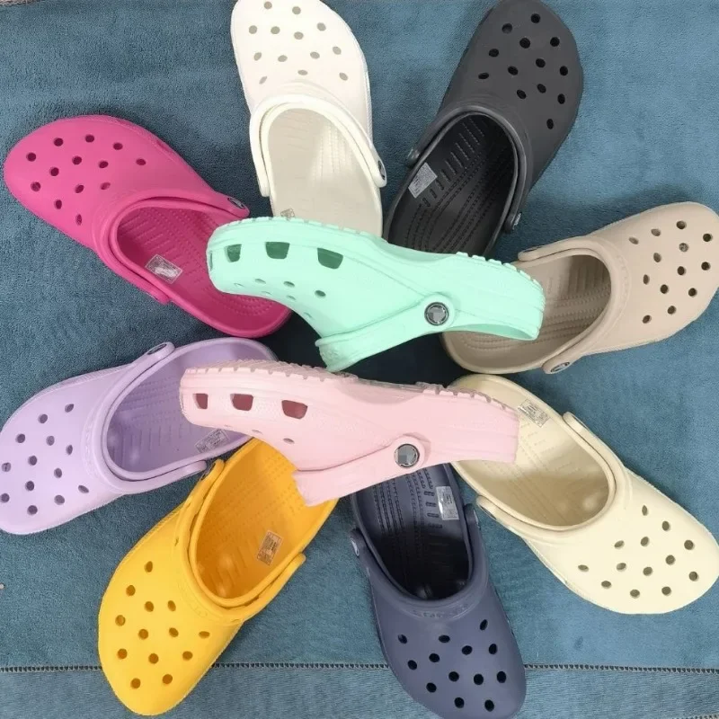 Non-slip Breathable Water Shoes Hole Slippers Home Casual Couple Beach Swimming Pool Slippers Outdoor Wear