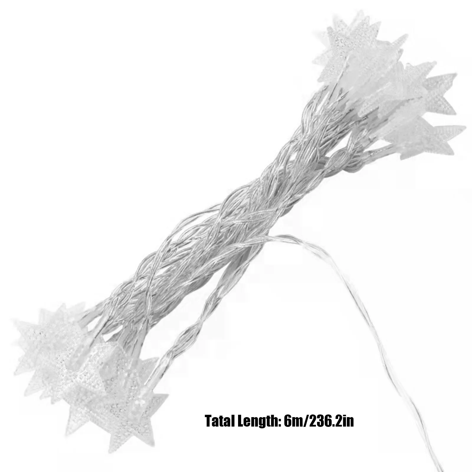 Creative Star String Lights LED Star Shaped Decorative Lantern For Holiday Party Wedding Xmas Atmosphere Decorations