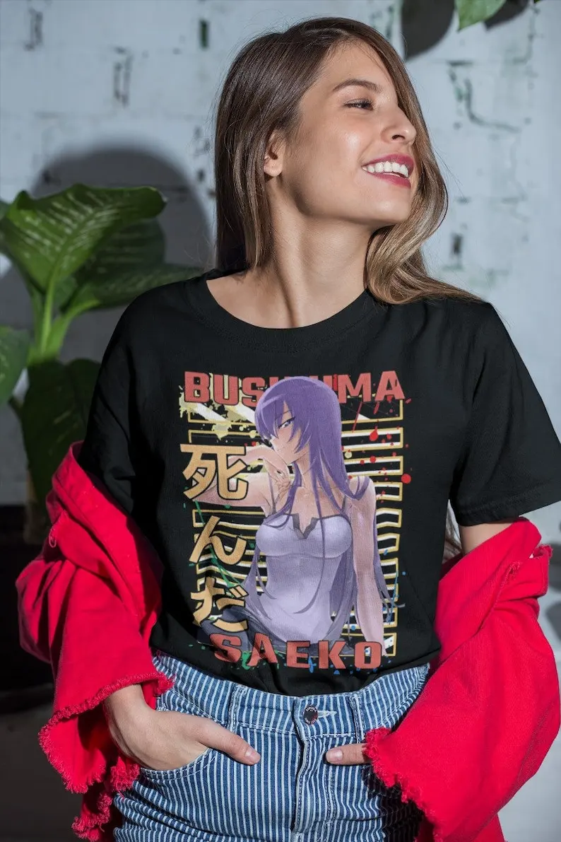 Unisex My Favorite Saeko Busujima Sexy Anime Cool Graphic Gift T-Shirt