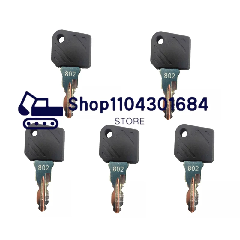 

5/10 Pcs 802 Ignition Keys Fit For Linde Forklift E16 L12