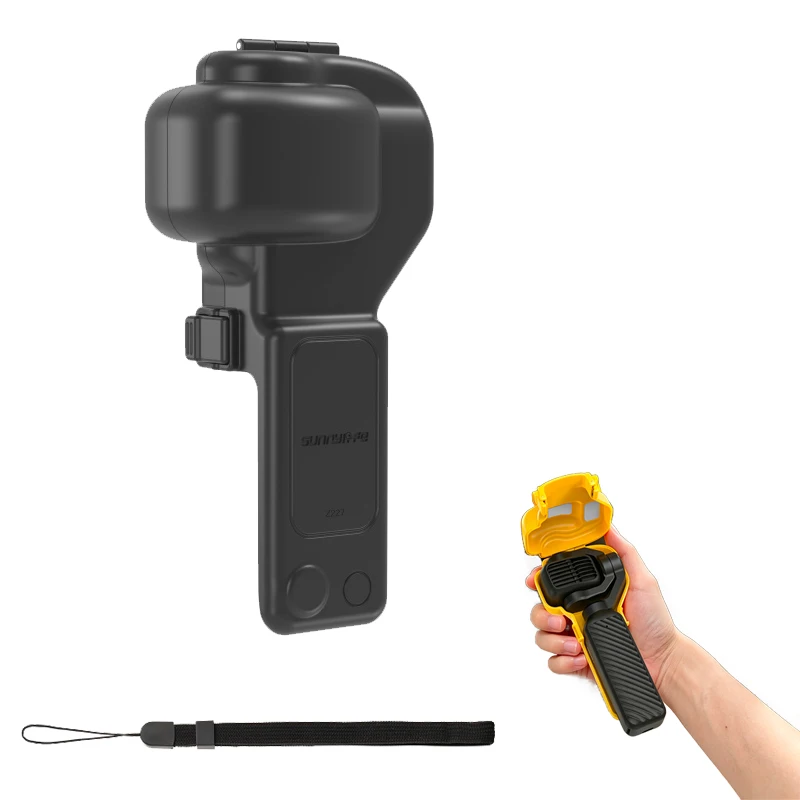 Portable Protective Handle Case for DJI Osmo Pocket 4P Gimbal Camera Shockproof Hand Shell With Wrist Strap Camera Accessories