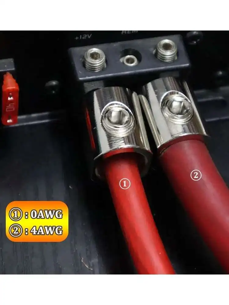 Пара клеммных колодок RT33, автоматический аудиозаземляющий разъем для 1/0 AWG 0, входные редукторы усилителя, высокое качество, горячий разъем Selg