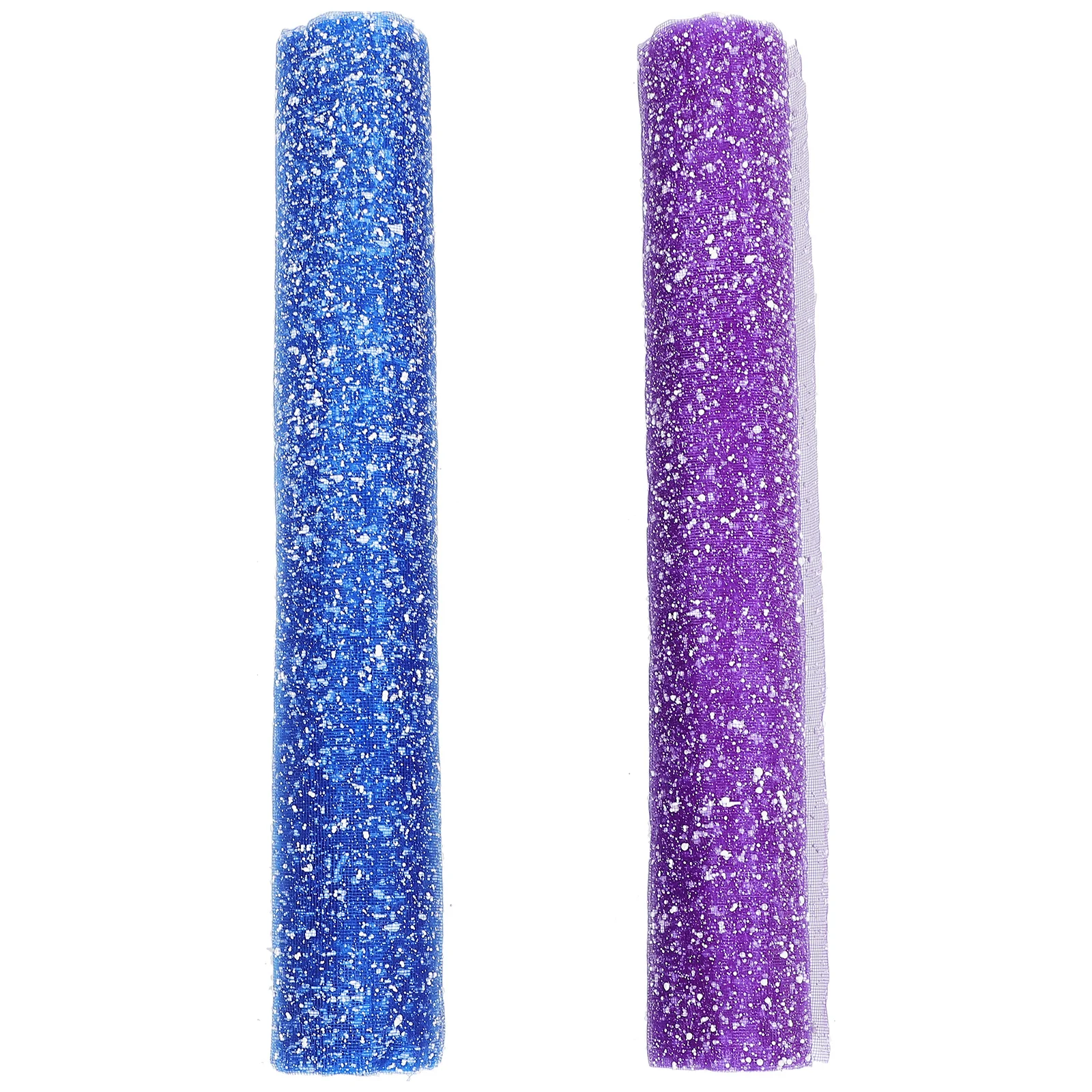 

2 Rolls Snow Dot Gauze Mesh For Flower Packaging Diy Craft Decor, Bouquet Wrapping Paper, Floral Gift Wrap, Party Decoration