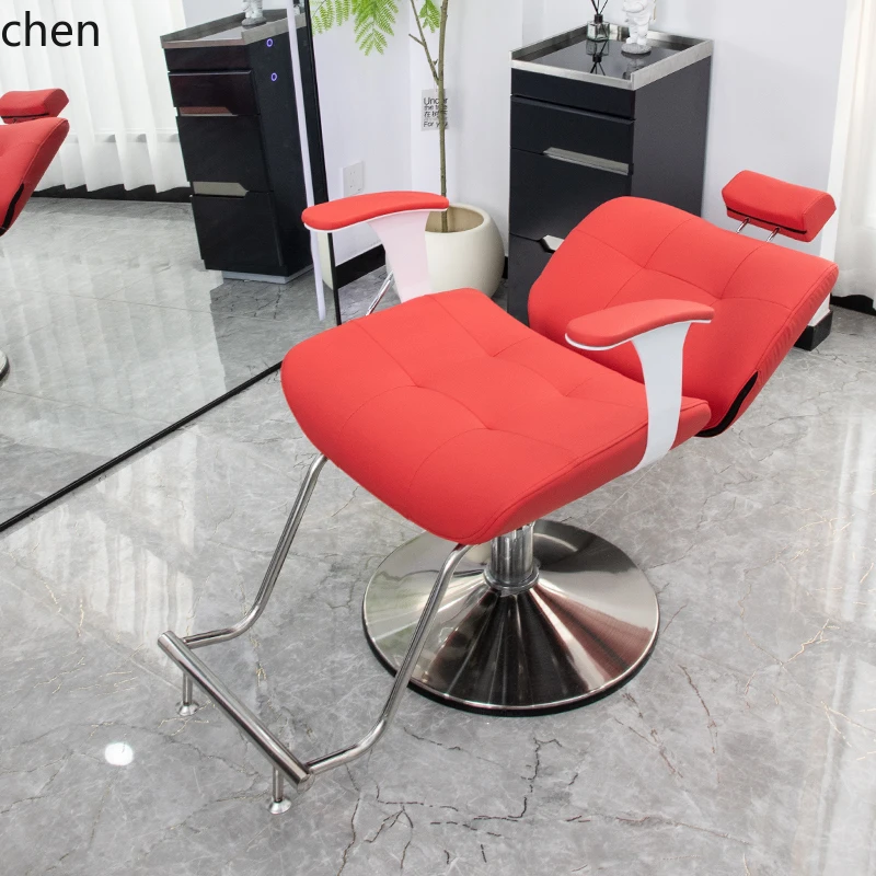 ZML Barber Adjustable Chair Modern Simple Haircut Chair Salon Special Oil Head Chair