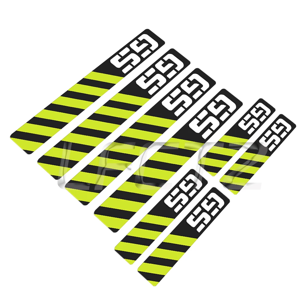 Motorcycle Rear Side Top Luggage Box Case Trunk Decor Sticker Strips Panniers Side Decals Fit for R1200GS R1250GS F750/850GS ADV