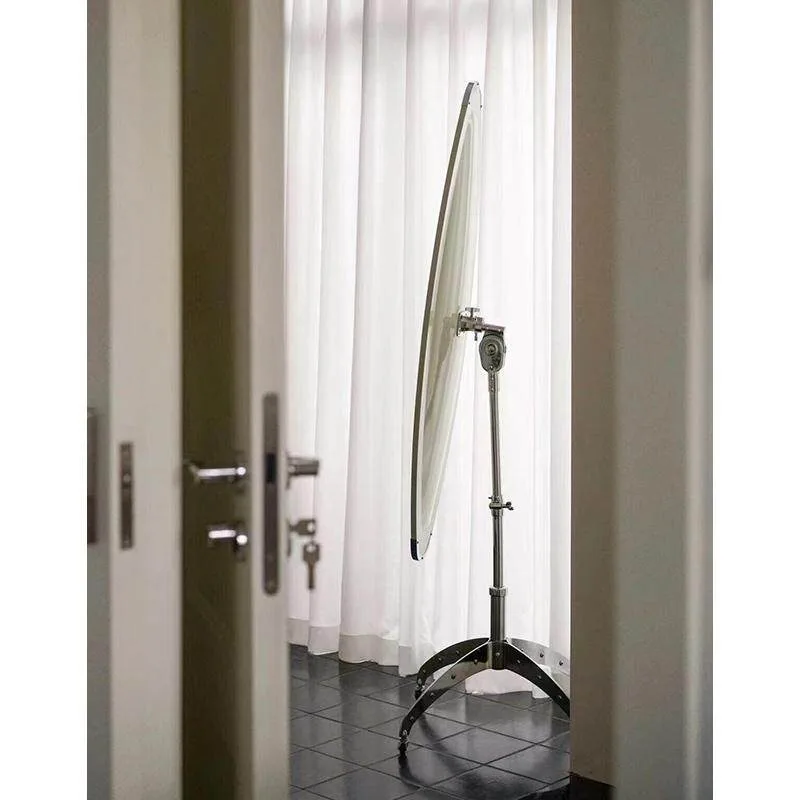 Vintage industrial style removable dressing mirror vintage surf mirror home bedroom cloakroom floor ceiling dressing mirror
