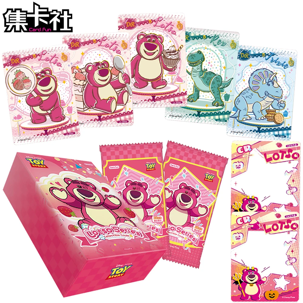 

Новая карта.fun, натуральная коллекционная карта Lotso, американская детская анимация, фильм «История игрушек», креативные милые персонажи, редкая карта, подарок