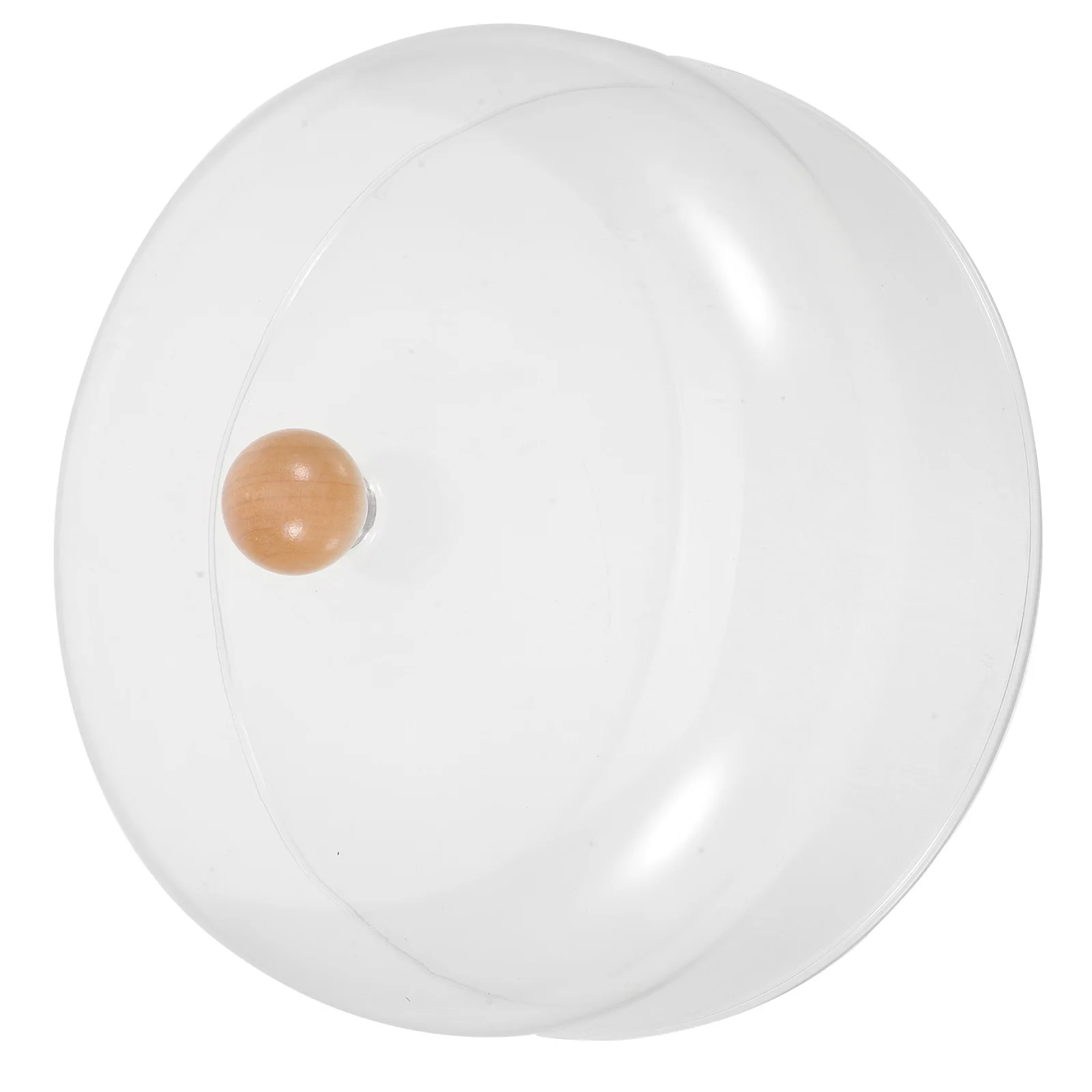 

Transparent Acrylic Round Food Cover Dome Cake Lid 23cm Freshness Display Food Cheese Pastry Serving Plate Cover