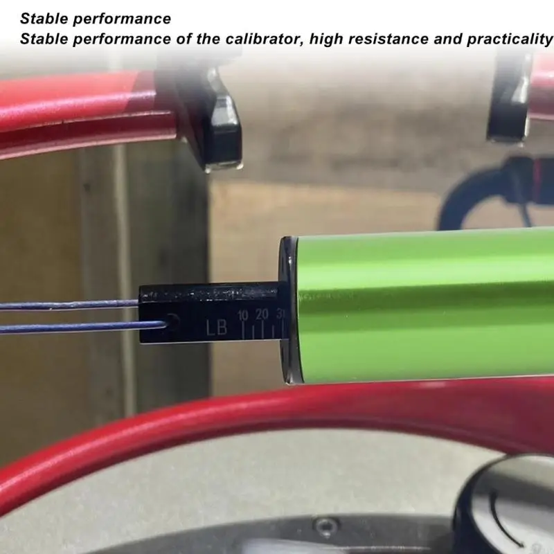   Aluminum Alloy Badminton String Tension Meter Compact Design for Precise Readings Professional Tool