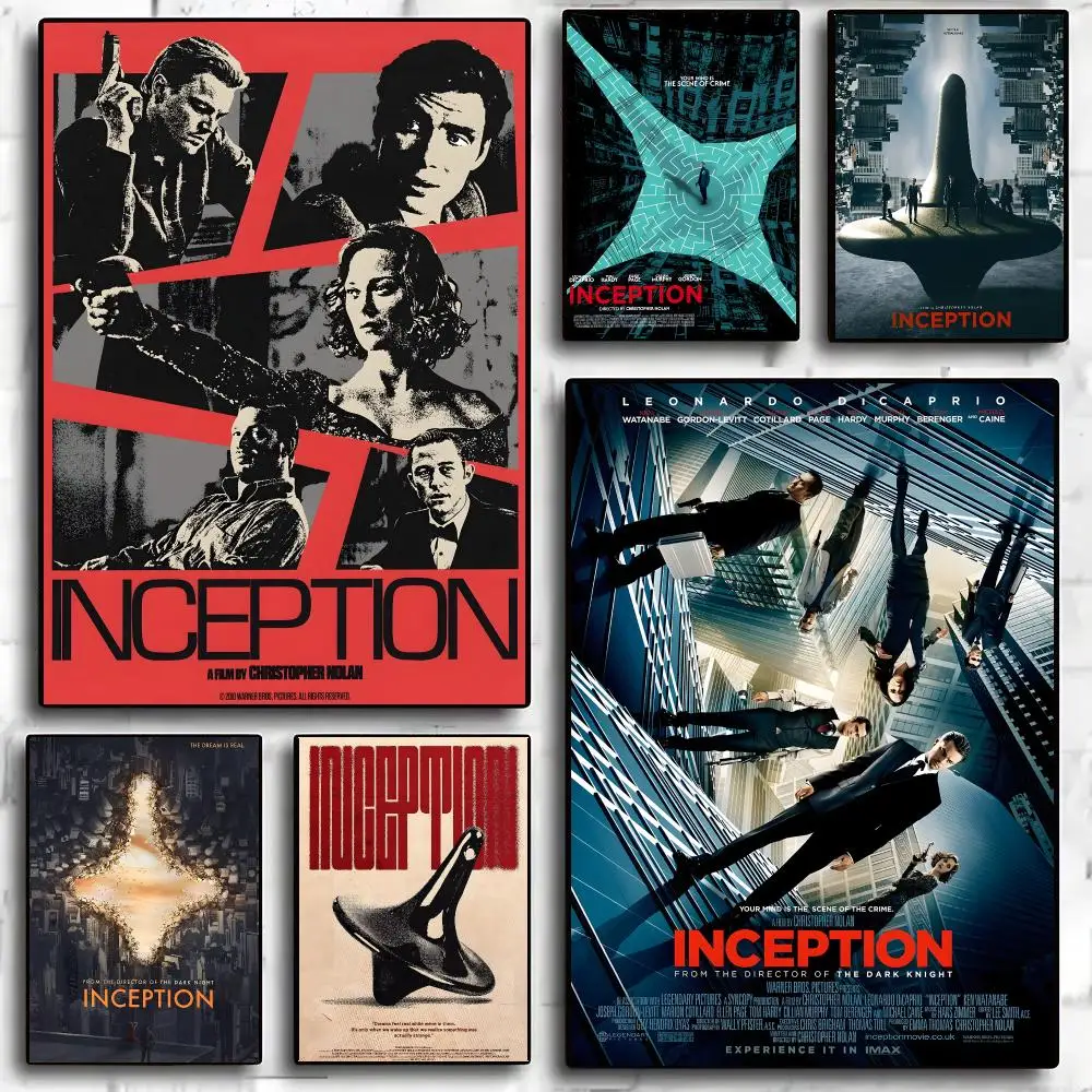 Movie Inception Poster Wall Art Print Art Suitable For Living Room Bedroom Bar Parlor Home Decoration Gift