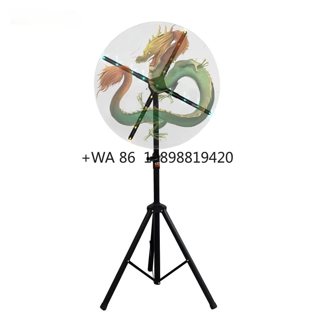 

Hologram 3D 3840*1024 75Cm Indoor Cloud Control Hologram Projection Equipment Wifi 3D Fan Holographic Display With Cover