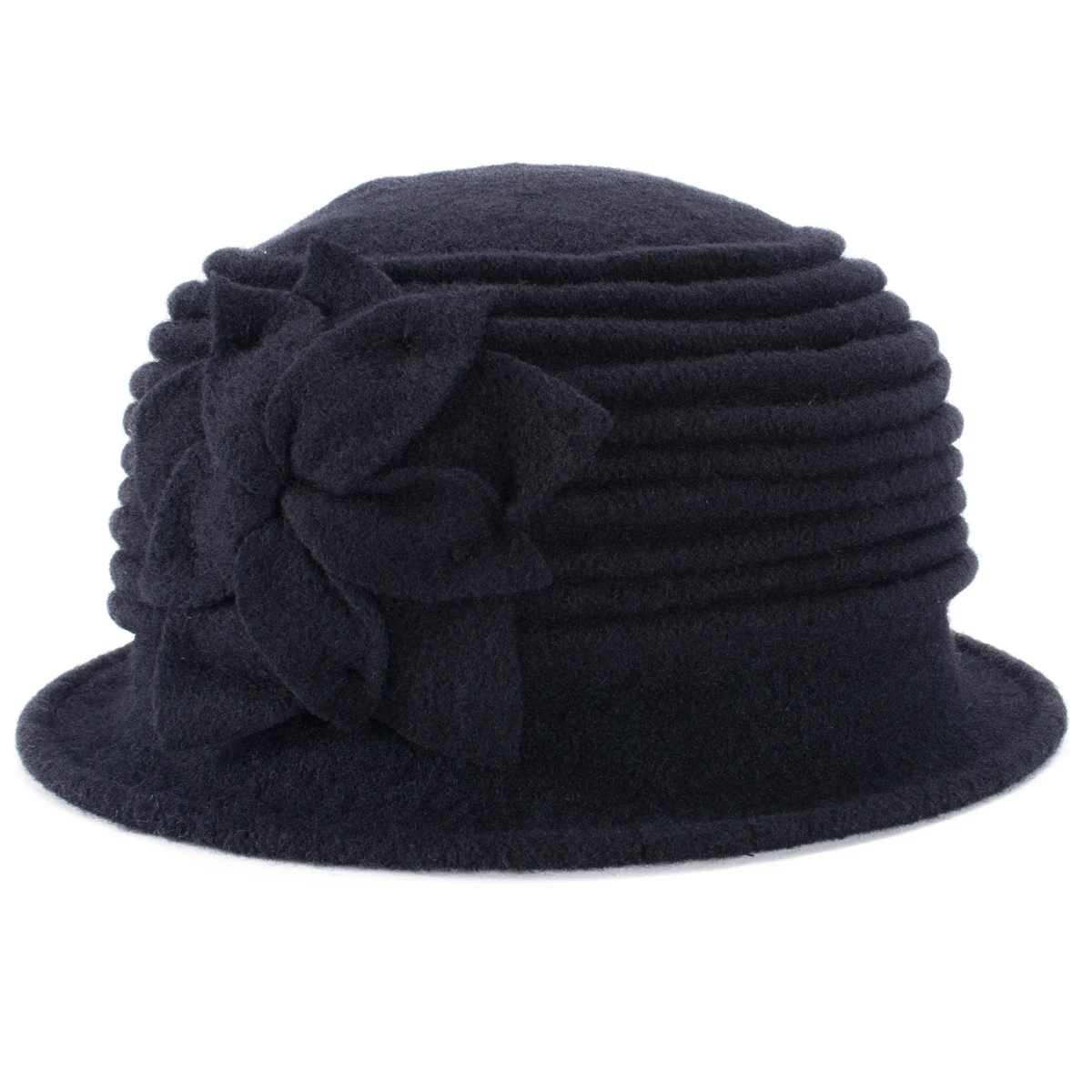 Lawliet Womens 1920s Look 100% Wool Beret Beanie Cloche Bucket Winter Hat A543