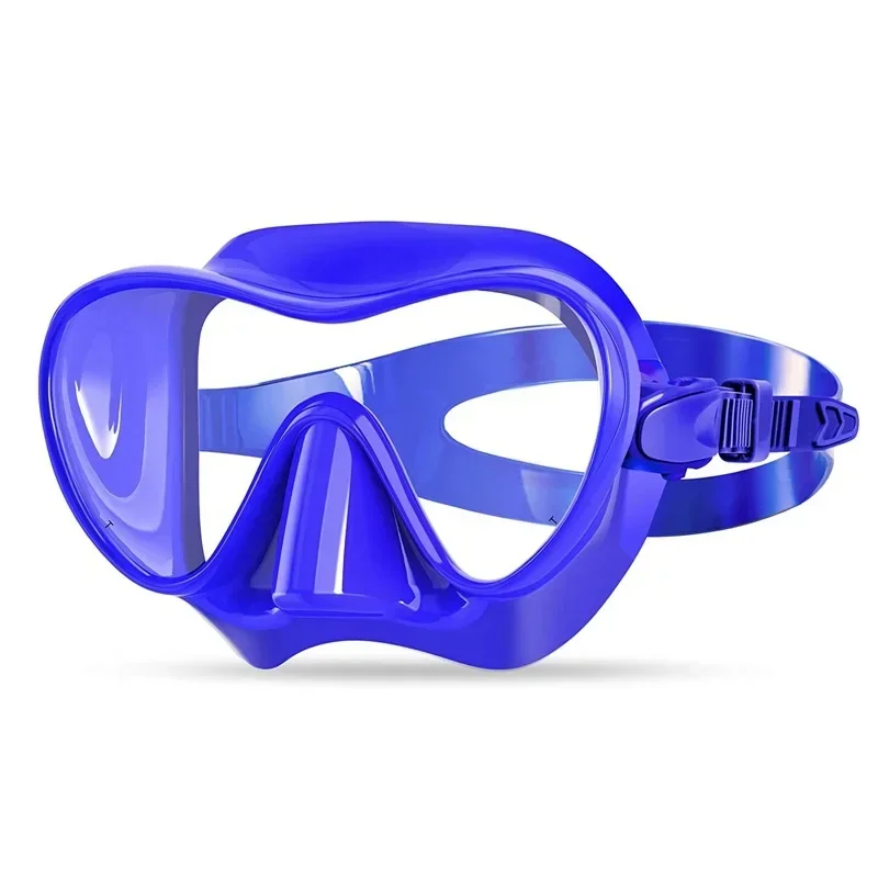 180° Field of View Adults and Children Anti-fog and Explosion-proof Liquid Silicone Fully Covered Scuba Diving Goggles