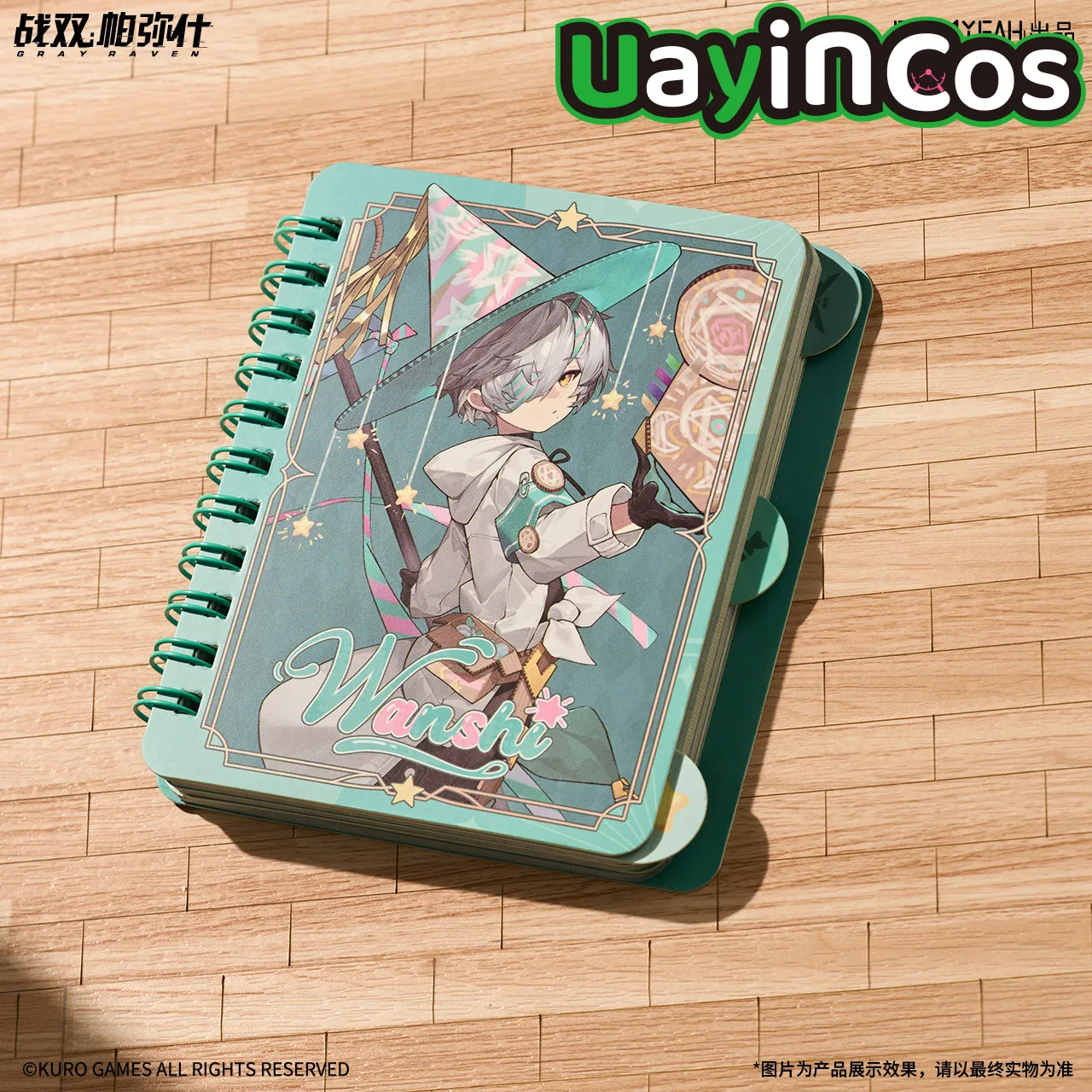 Official Game PUNISHING: GRAY RAVEN Chrome Camu Hamui Wanshi Mini Pocket Notebook Portable Diary Note Book Anime Game Toy Gifts