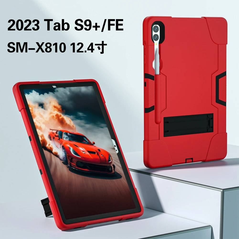 

Чехол для Samsung Galaxy Tab S10 Plus, сверхмощный противоударный чехол для детских планшетов, чехол для Samsung Galaxy Tab S9FE Plus / S9 Plus, чехлы