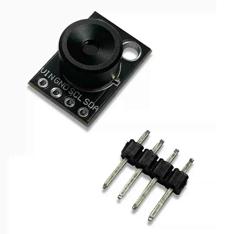 

MLX90640ESF-BAA Infrared Temperature Measurement Dot Matrix Sensor Module Infrared Imaging/IR Thermal Imager Black