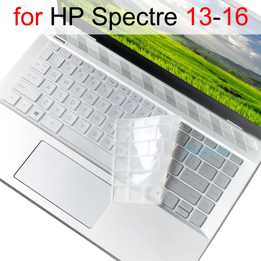 Keyboard Cover for HP Spectre 13 14 15 16 x360 13-aw ap ac af 13-ae 14 14-eu 14-ef 14-ea 16-aa x2 Silicone Protector Skin Case