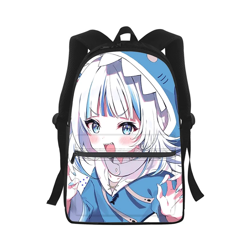 Anime lésbica cítrico das mulheres dos homens mochila impressão 3d moda estudante saco de escola portátil mochila crianças viagem bolsa ombro