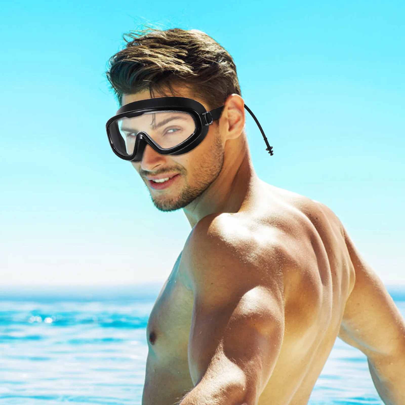 

Swimming Goggles Fog Swim Glasses Adults UV Protection Diving Swim Goggles Snorkeling Gear Water Sports
