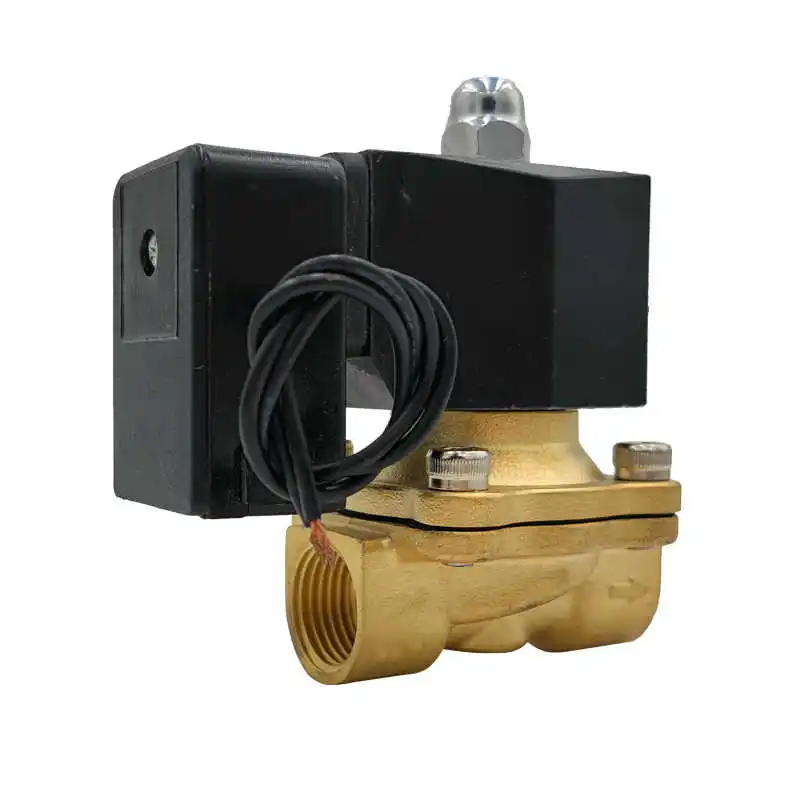 

Solenoid Valve Water Valve Normally Close Brass Valves 220V12V24V Air Water Gas Diaphragm Valve 1/4" 3/8" 1/2" 3/4" 1" 2"