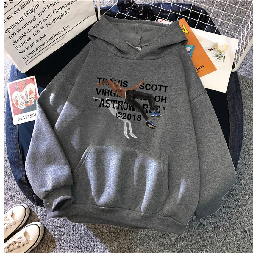 Travis Scotts ASTROWORLD Womens Hoodie Hip Hop Autumn  Hoodies Women Streetwear Clothes Pullover Harajuku Sweatshirt Unisex