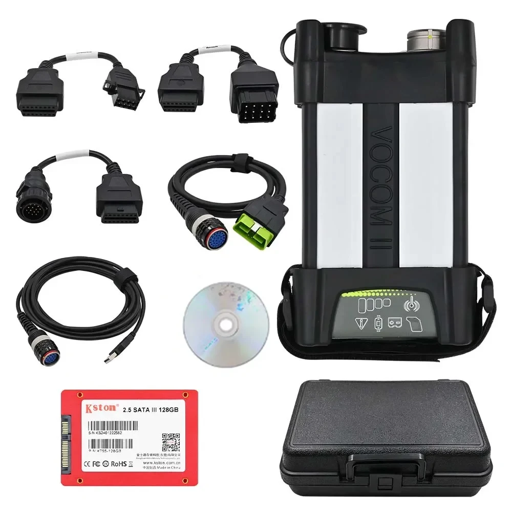 ForVolvo Vocom II Truck Interface OBD2 Diagnostic Tool Calibrate&Programming For UD/Mack/Renault Vocom2 V2