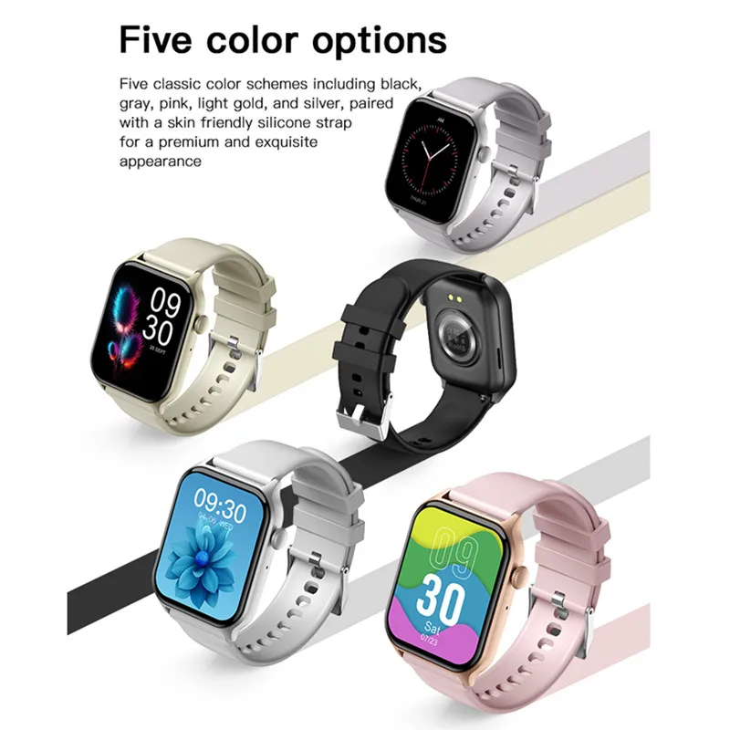 Sprots スマートウォッチ防水 IP68 Bluetooth 通話音声アシスタント DIY ダイヤル 1.83 インチフルタッチスクリーンスマートウォッチ Android IOS 用