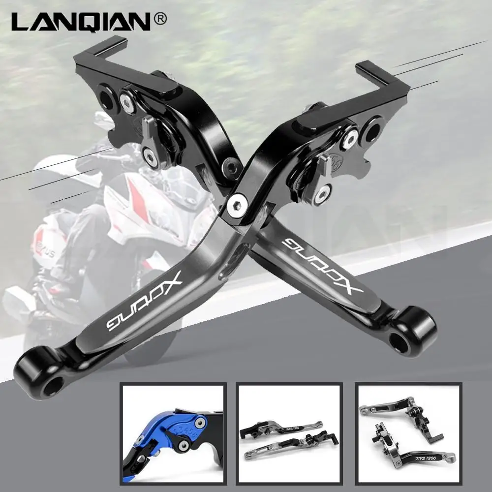 

For Kymco Xciting 250 300 400 500 ALL Year Motorcycle Adjustable Folding Handle Lever Brake Clutch Levers Aluminum 2024 2023 22