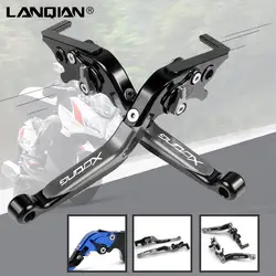 For Kymco Xciting 250 300 400 500 ALL Year Motorcycle Adjustable Folding Handle Lever Brake Clutch Levers Aluminum 2024 2023 22
