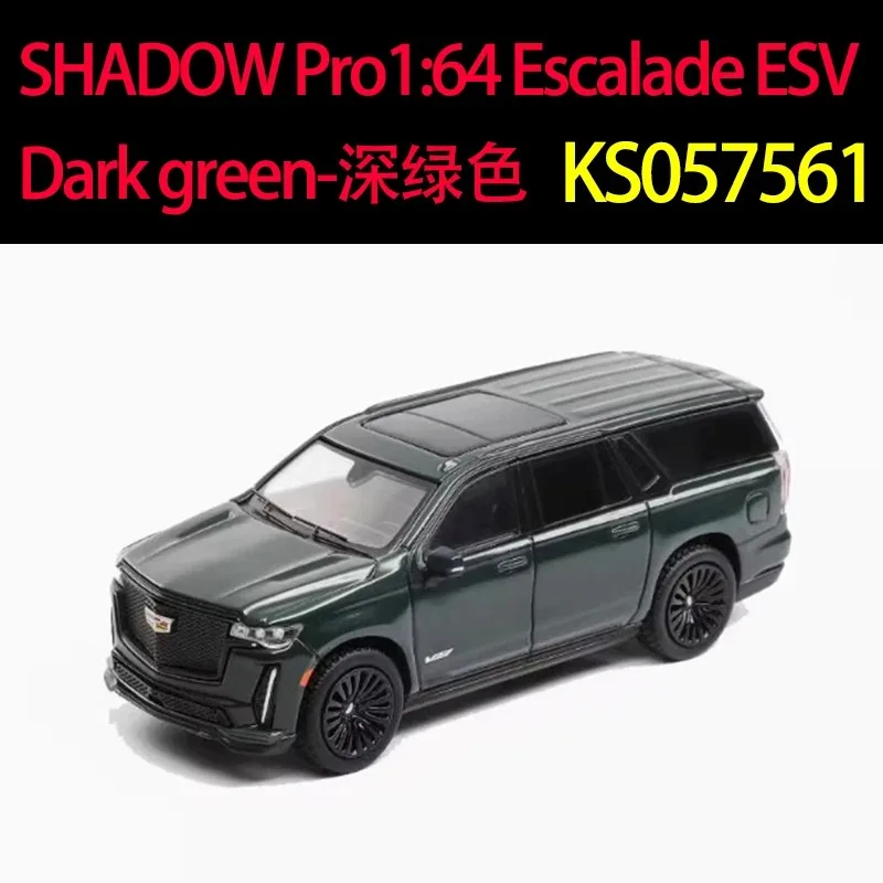SHADOW Pro Diecast Escala 1:64 Escalade ESV Modelo de Carro em