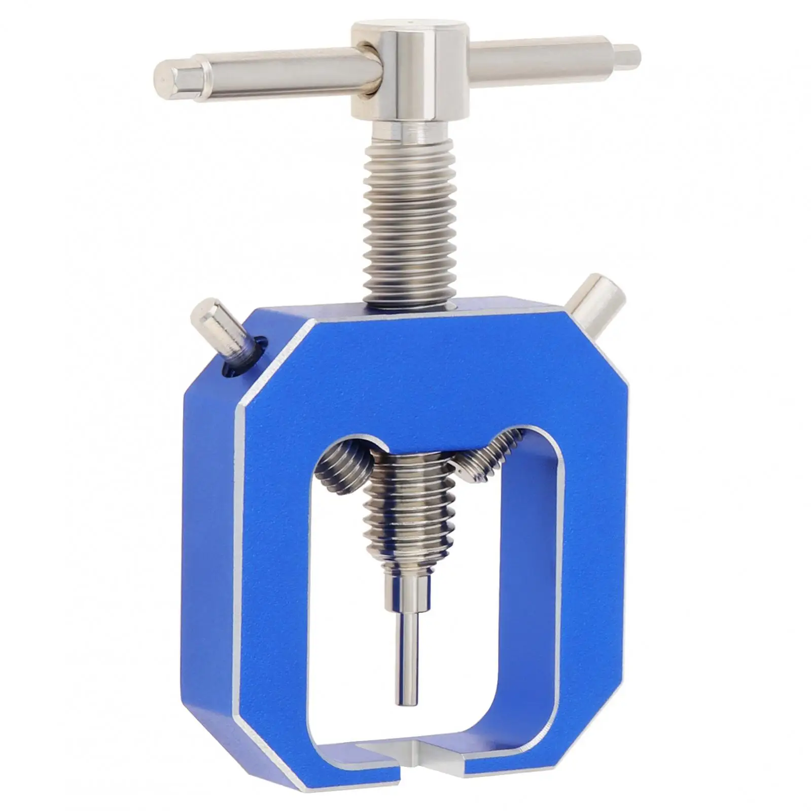 ตัวดึงเกียร์มอเตอร์ RC 2ชิ้นตัวถอดเฟืองเกียร์อเนกประสงค์สำหรับรถรุ่น/มอเตอร์ขนาดเล็กพร้อมเครื่องสกัดเกียร์สีน้ำเงิน