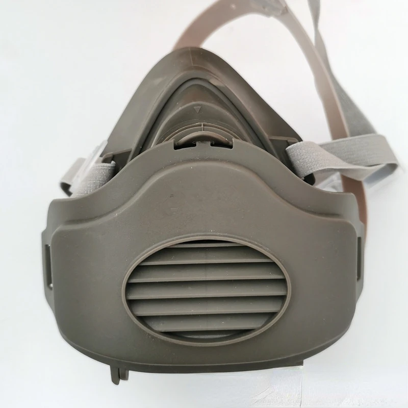 Stofmasker 3200 Head-Mounted Siliconen Anti-Particulate Respiratoire Masker Industriële Stofdicht Slijpen Decoratie