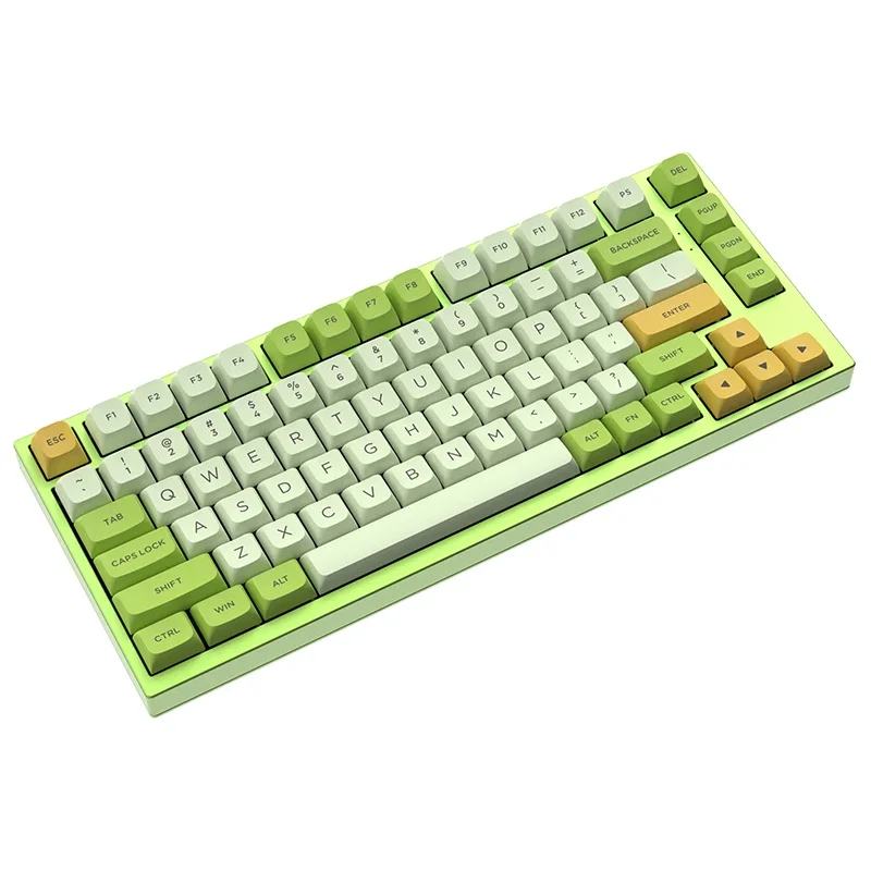 Cnc 82 tasten oem mechanische tastatur kunststoff kompakt rgb licht pc computer laptop schalter teclado clavier tastatur gaming tastatur