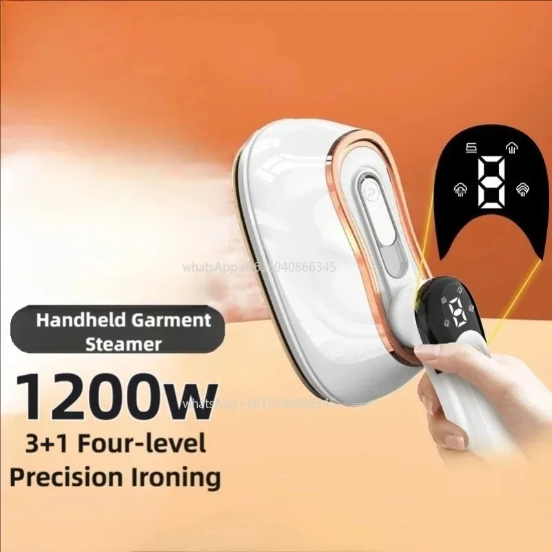 

1200W handheld steam hanging iron four-speed adjustment folding handle portable small household ironing clothes ironing machine