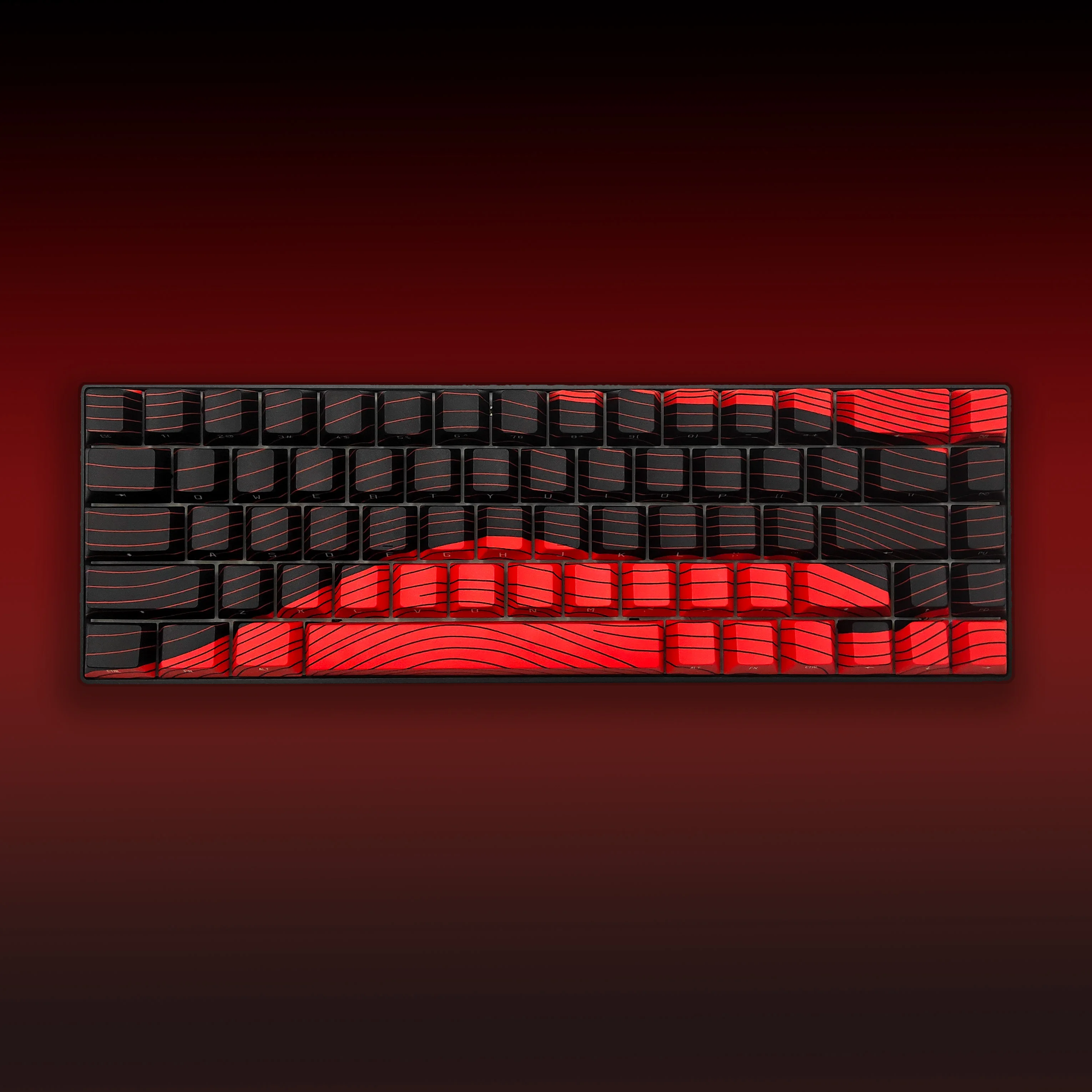 Original height side engraved keycap PBT material to buy sublimation e-sports keyboard