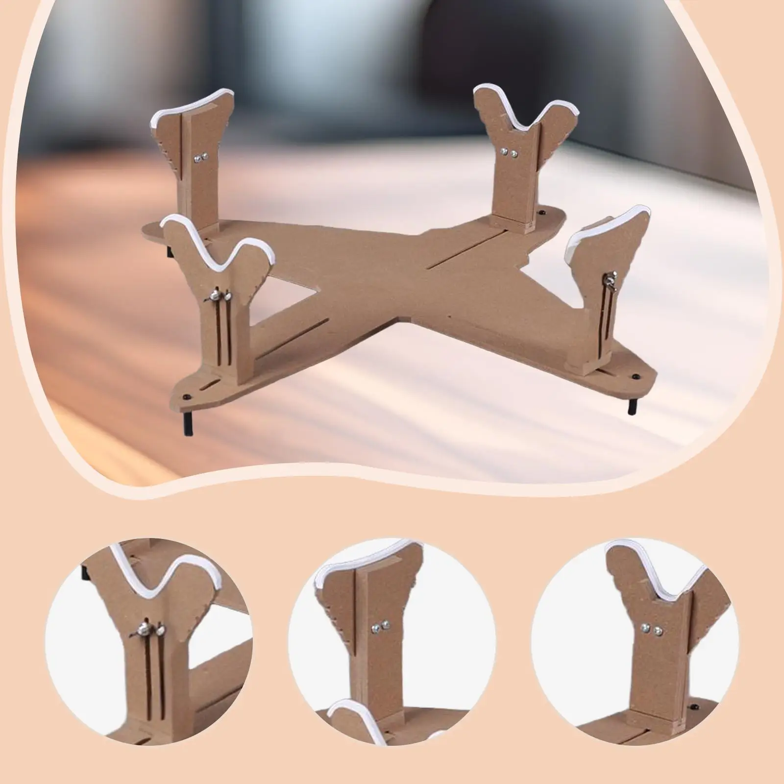 1/32 1/35 1/48 1/72 비행기 모형용 스탠드, 안정적이고 견고하며 휴대 가능하며 편리한 비행기 조립대, 도색용