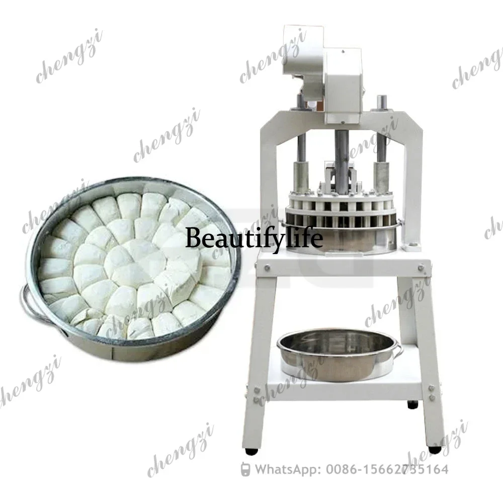 Commercial Manual 36pcs Dough Divider Cutter Dough Dividing Machine For Bread Pizza Tortilla Biscuit Momo Banh Mi Dough Bakery