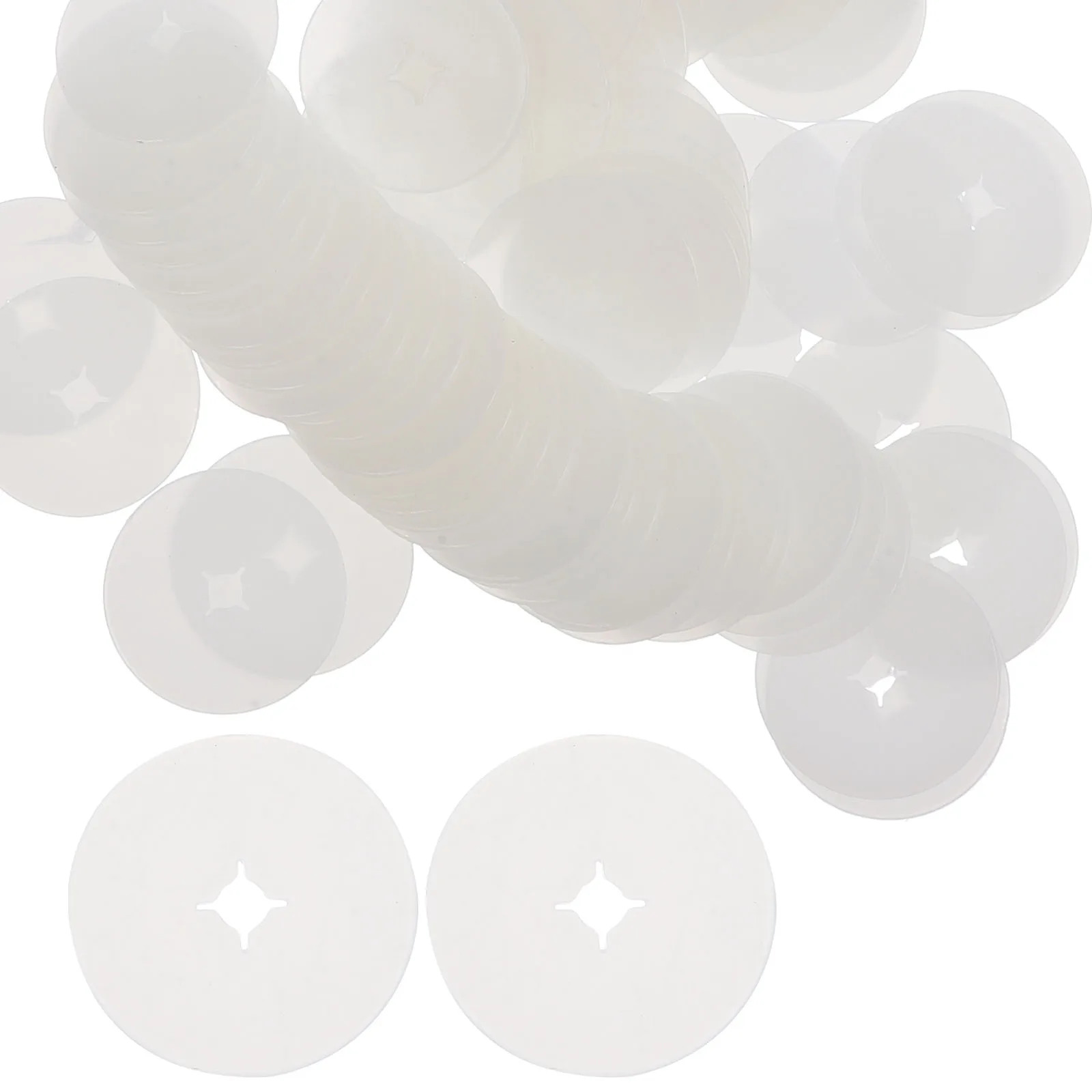 

100pcs Anti-slip Pegboard Hook Baffle PE Material Reusable Hook Pegboard Clips Store Accessory Tools Parts