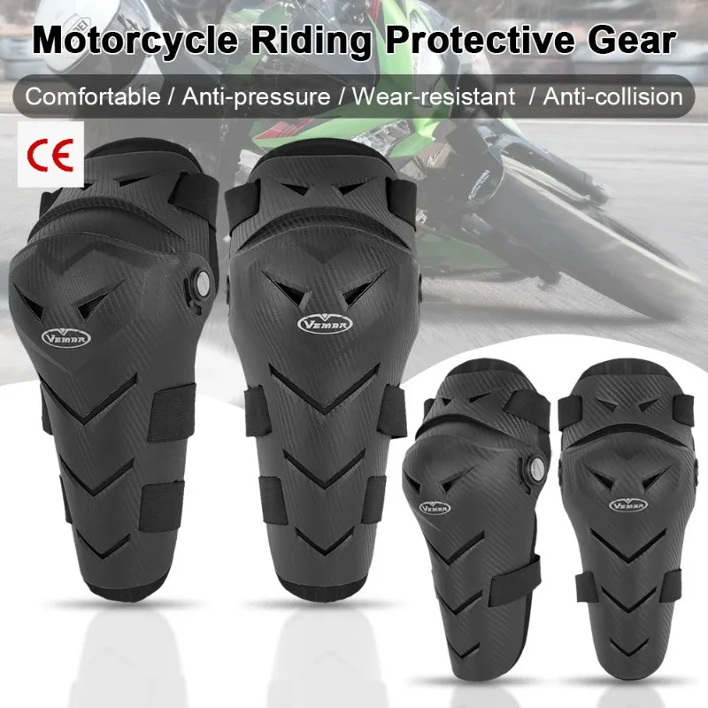 

Vemar 4Pcs Motocross Knee Pads Elbow Pads Motorcycle Motorbike Off-road Racing MTB Knee Pads Moto Protection Riding Elbow Guard