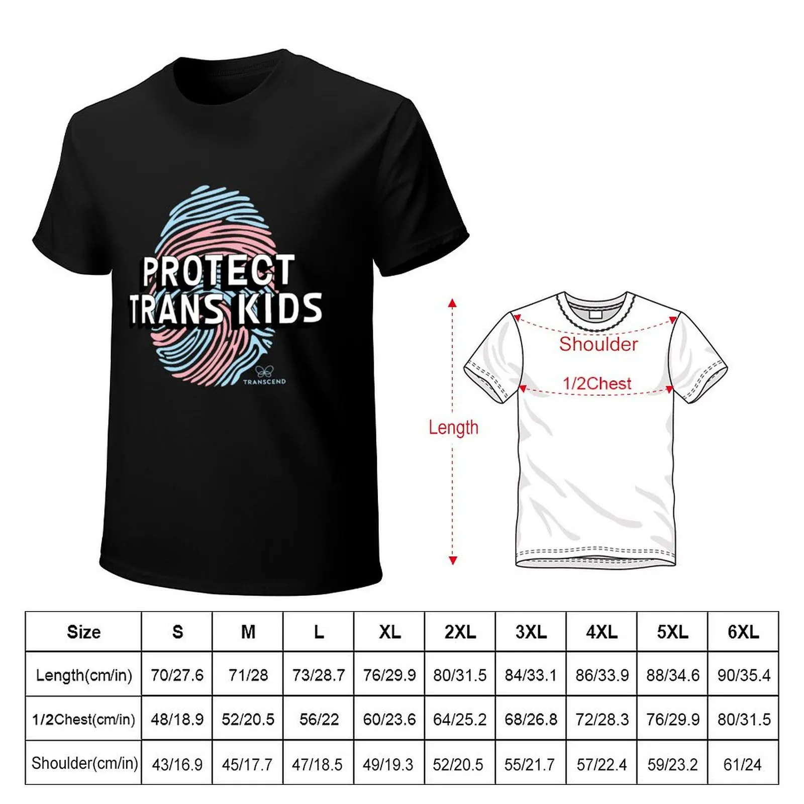 Protect trans kids transcend australia T-Shirt Outdoor Sports Short Sleeve Top