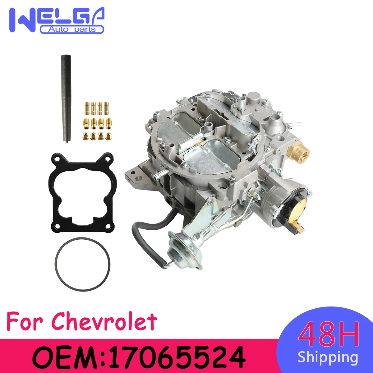 Carburador de Repuesto 1904R 17065524 para Chevrolet Monte Carlo 1980–1989 305/350 V8 para GMC Jimmy 1981–1986 305/350 V8