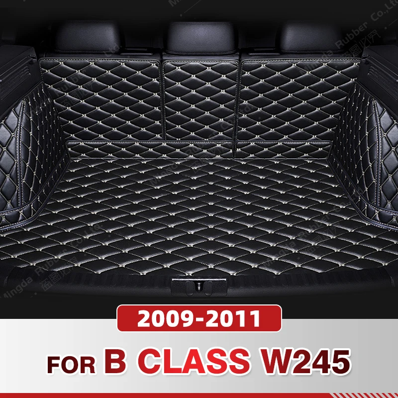 

Auto Full Coverage Trunk Mat For Mercedes Benz B class W245 2009-2011 10 Car Boot Cover Pad Cargo Interior Protector Accessories