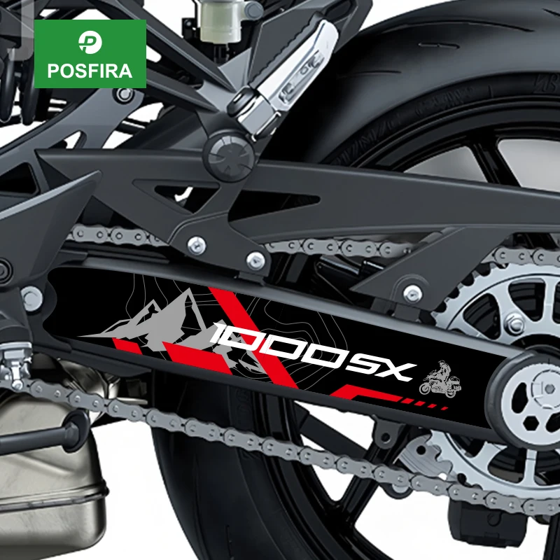 

Наклейки на подножки мотоцикла POSFIRA, виниловые наклейки для Kawasaki Ninja 1000 SX 1000SX/SE 2025-2026, аксессуары для мотоциклов
