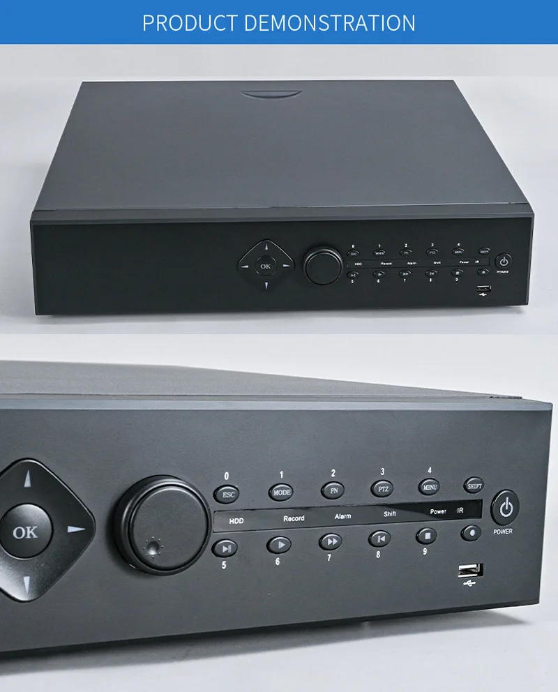 Registratore NVR 4K 8MP a 64 canali