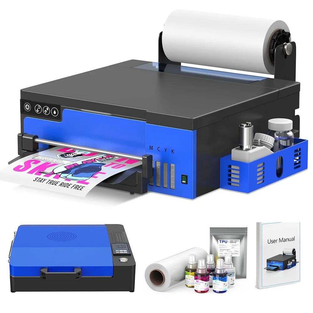 

A4 DTF Printer For Epson XP600 Desktop Printing Machine For T-shirt Bags Textile Direct to Film Impressora For Small Business