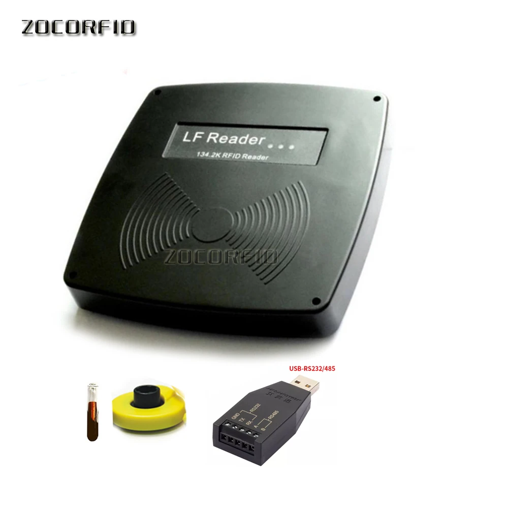 134.2Khz FDX-B Long Distance Reader ISO11784/85 FDXB EM ID Card 125Khz Rfid Reader Animal Tag Reader