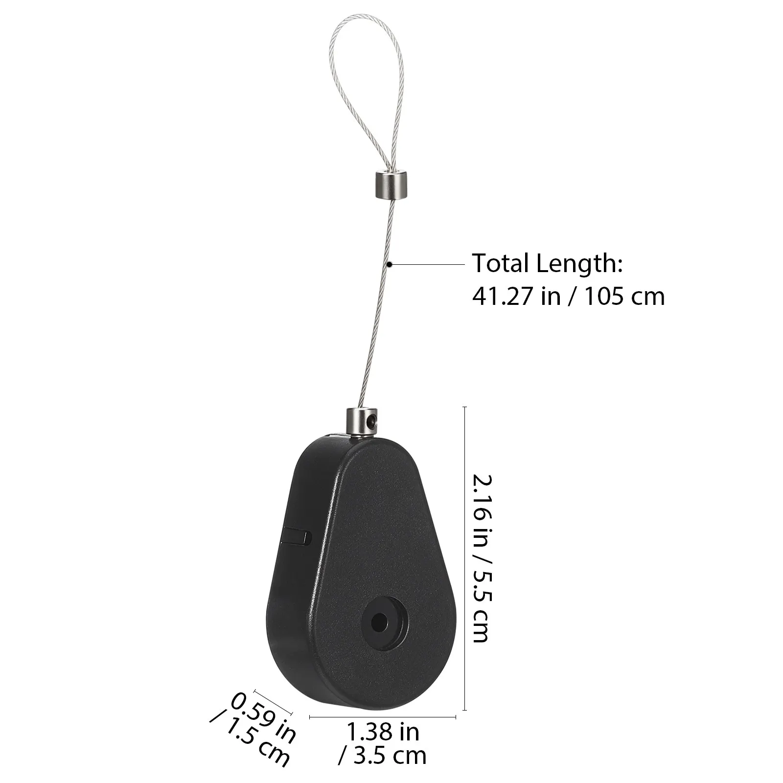Retractable Security Cable Lock Telescopic Anti Theft Wire Case for Electronics Home Office Retail Display Anti Lost Rope Cable