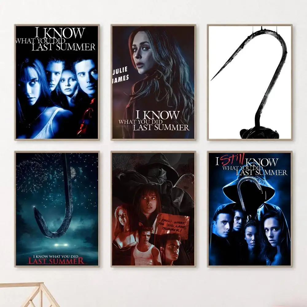 Classic Movie I Know What You Did Last Summer Poster HD Print Vintage Wall Art Decor for Home Study Room