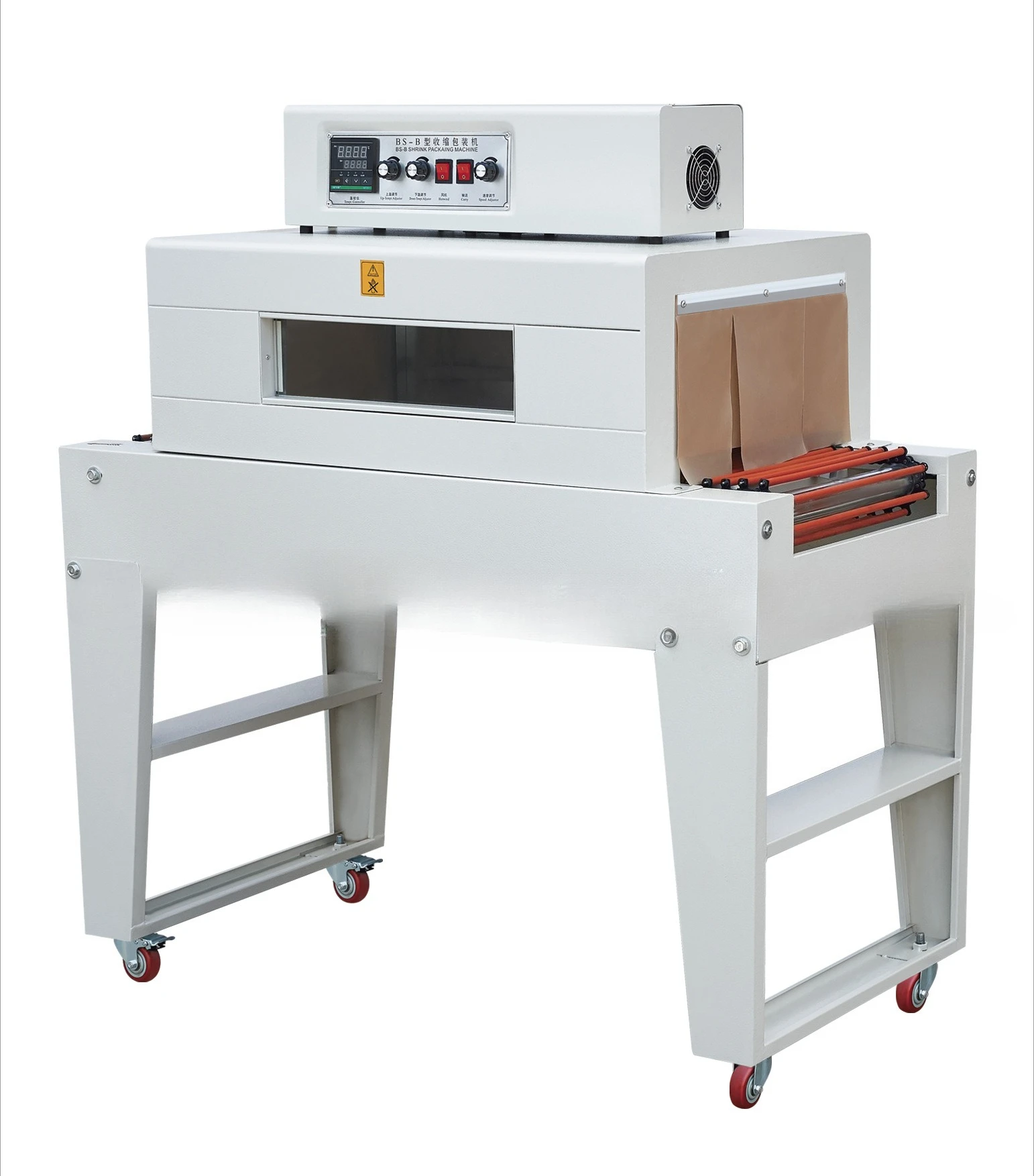 

Lunch box cosmetics beverage bottle mineral water bottle shrink packaging machine