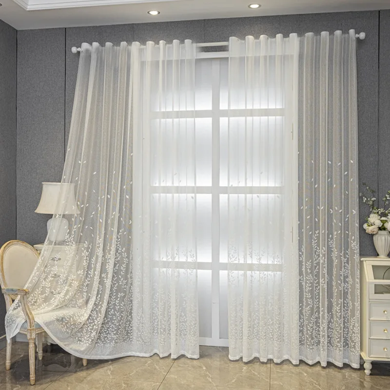 Window screen curtains American living room bedroom balcony finished screen curtain manufacturers wholesale